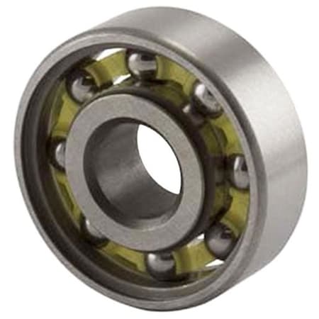 Nice Ball Bearing Single Row Ball Bearing; 1/2 in. Bore; 1-1/8 in. Outside Diameter; 3/8 in. Outer Race width 1616NSTNBF18